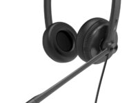 Yealink Headset Wired USB Noise Cancelling USB-A UH34 Dual Teams