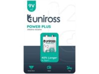 Uniross Alkaline PP3 9V Power Plus Battery (1pc)