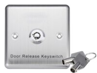 Zudsec Stainless Steel Door Release Button with Key ZDBT-801E