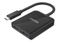 Unitek V1407A Type-C To Dual DP 8K 60Hz Adapter with MST Dual Monitor