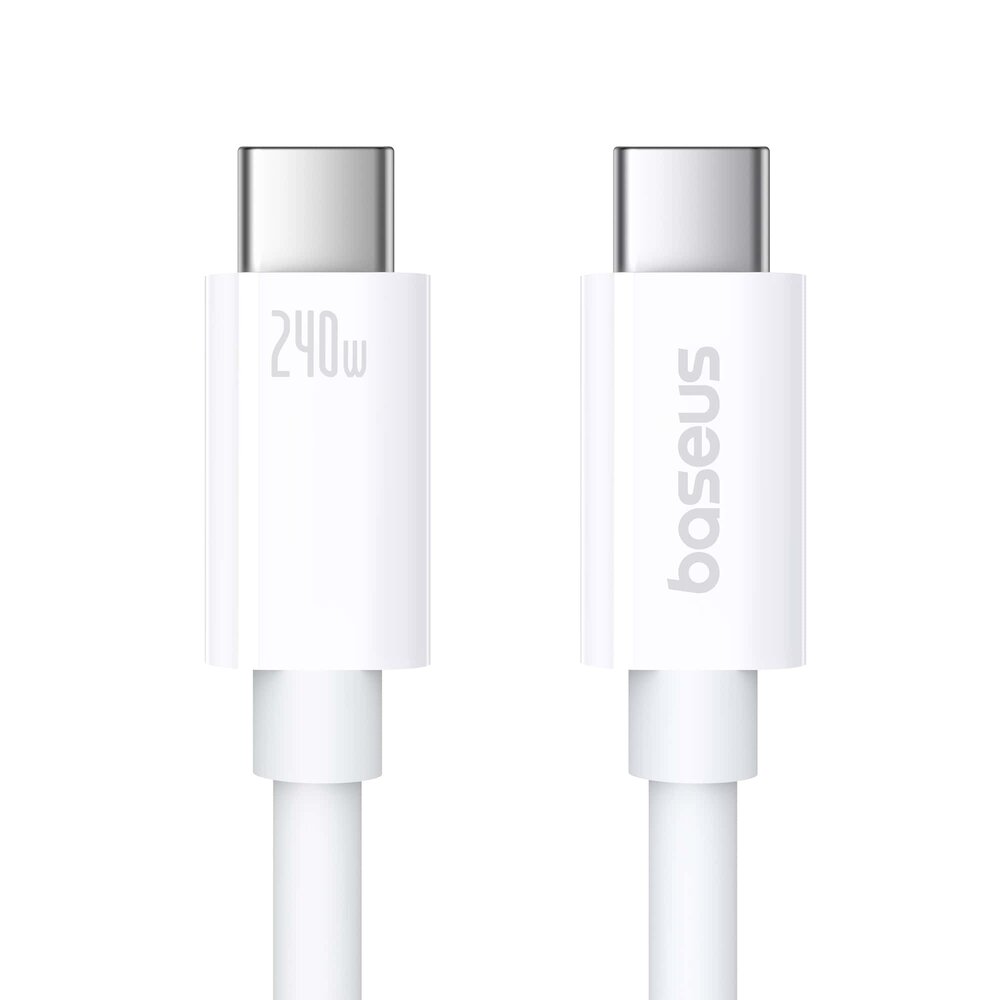 Baseus Cable USB-C to USB-C Superior Series 2 USB4 240W 1m White