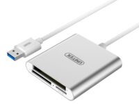 Unitek Y-9313 USB3.0 Aluminium SD/Micro SD/CF Card Reader