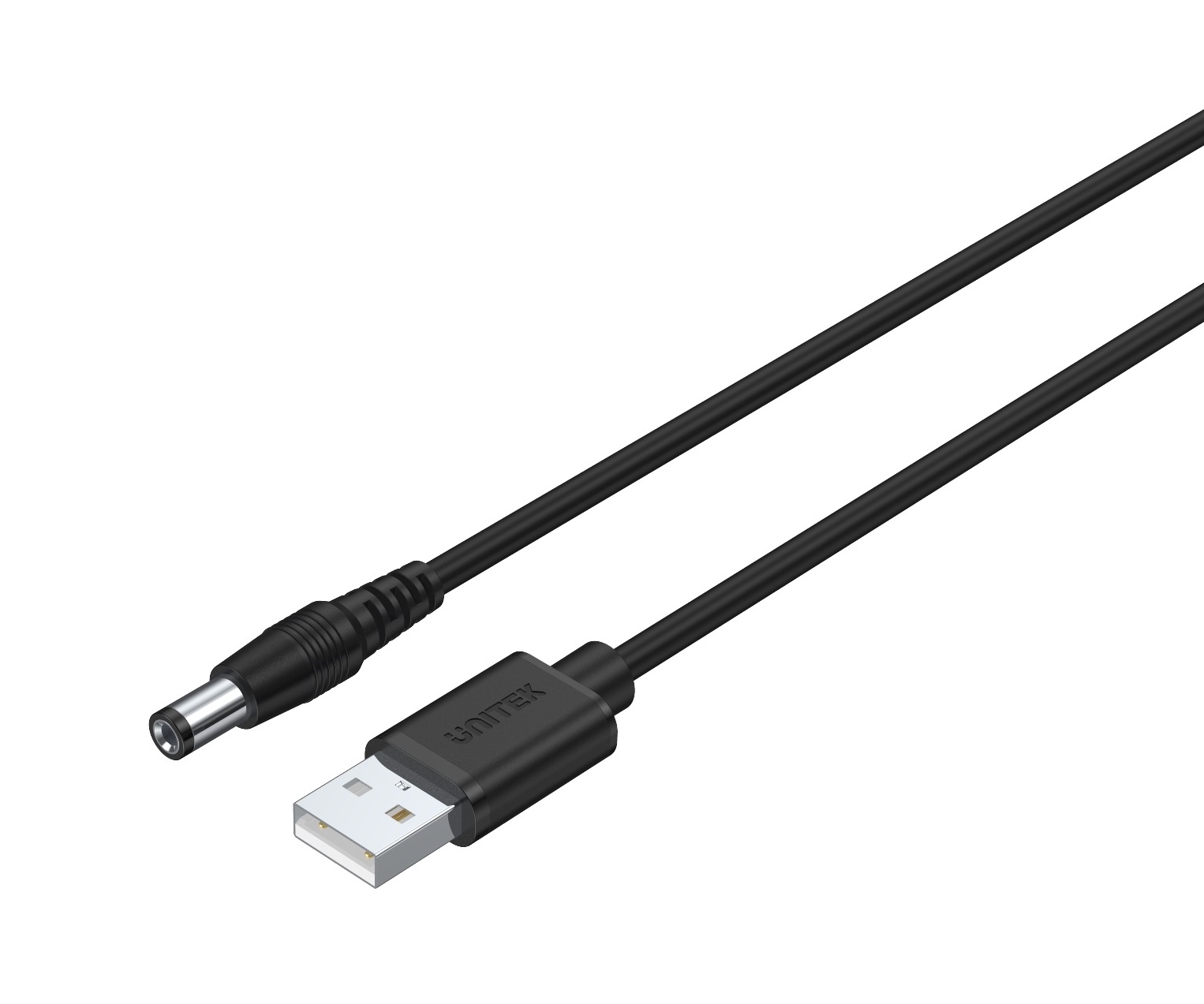 Unitek Y-C4046BK USB to DC 5.5x2.5mm Power 1.5m