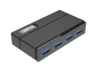 Unitek Y-HB03001 USB3.0 4-Port Hub Incl 12VA2A Power Adaptor
