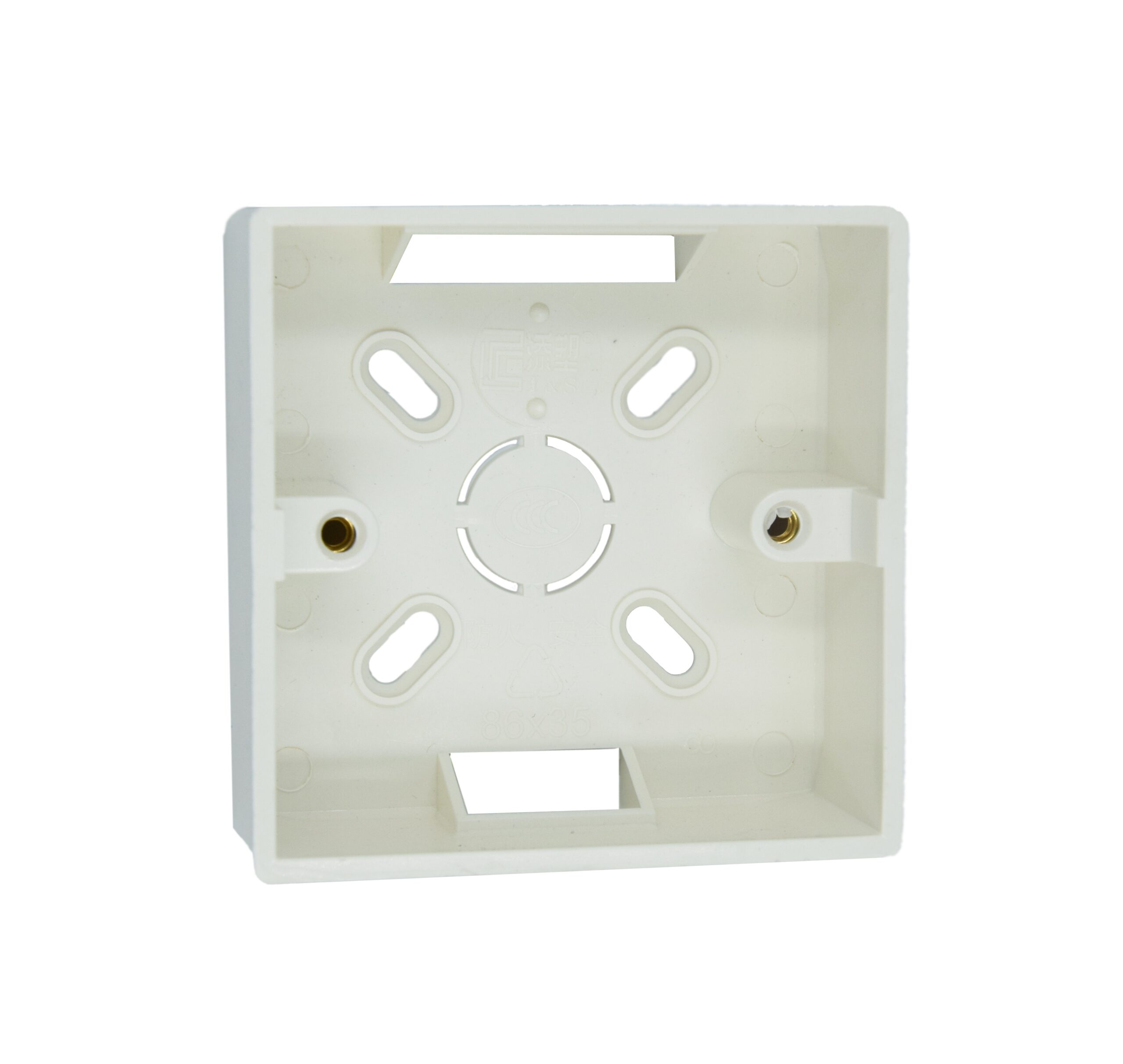 Zudsec Plastic Mounting Back Box ZDBT-086P