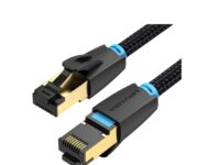 Vention NETWORK Cable CAT8 SFTP Braided 5.0m Black IKGBJ