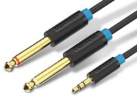 Vention AUDIO 3.5mm M to 2x6.3mm M Cable 3.0m BACBI