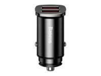Baseus CCALL-DS01 Sq Metal Dual QC3.0 30W Car Charger