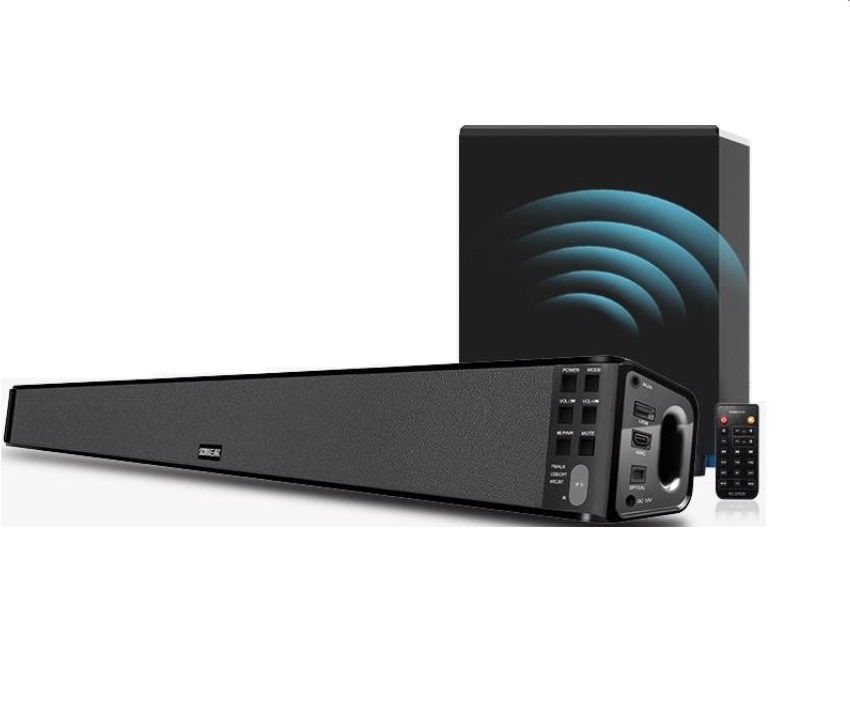 SonicGear BT-5500 160W Soundbar with Wireless SubWoofer BT-USB-FM-HDMI