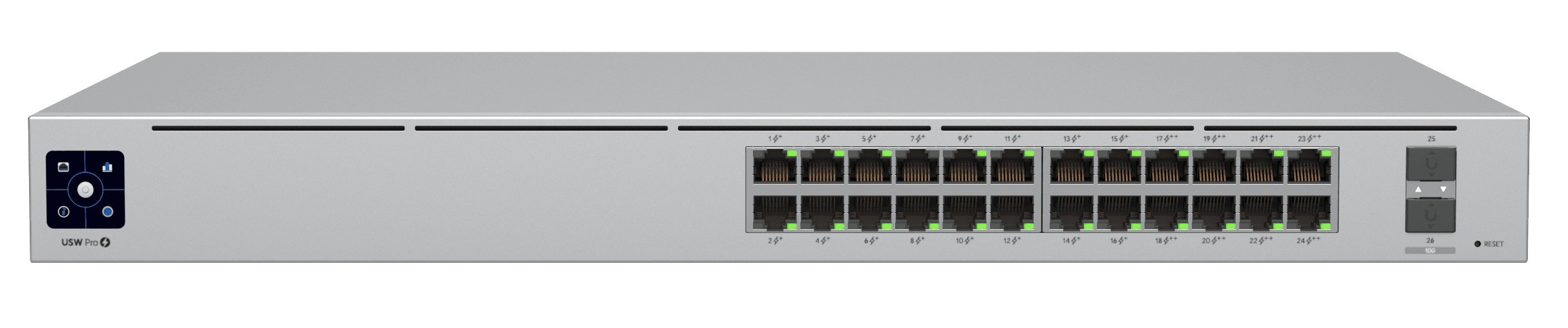 Ubiquiti UniFi Switch Pro 24 Ports PoE Gigabit 2xSFP+ USW-Pro-24-PoE (400W)