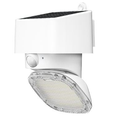 GBC DOGI STENO Solar LED Wall Light with Battery and PIR Sensor