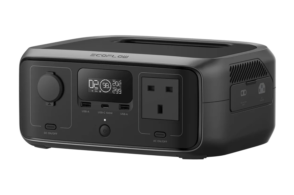 EcoFlow RIVER 3 UK Portable Power Station 245WH 300W 20ms