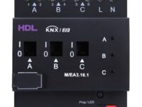 HDL KNX 3CH 16A Actuator With Energy Metering