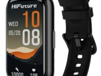 HiFuture EVO2 Black IP68 SmartWatch with Step Count