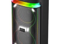 SonicGear Portable Karaoke Speaker 2 x 6.5'' BT/USB/RGB 2x Mics Audiobox BBX1300