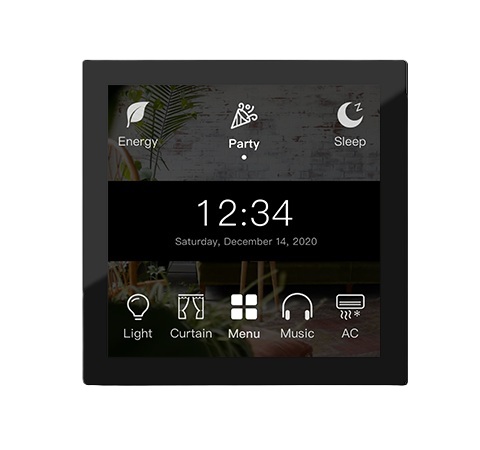 HDL Panel GRANITE Touch Display 4inch Black