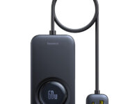 Baseus Car Charger 60W PrimeTrip VW1 With Retractable Cable Black