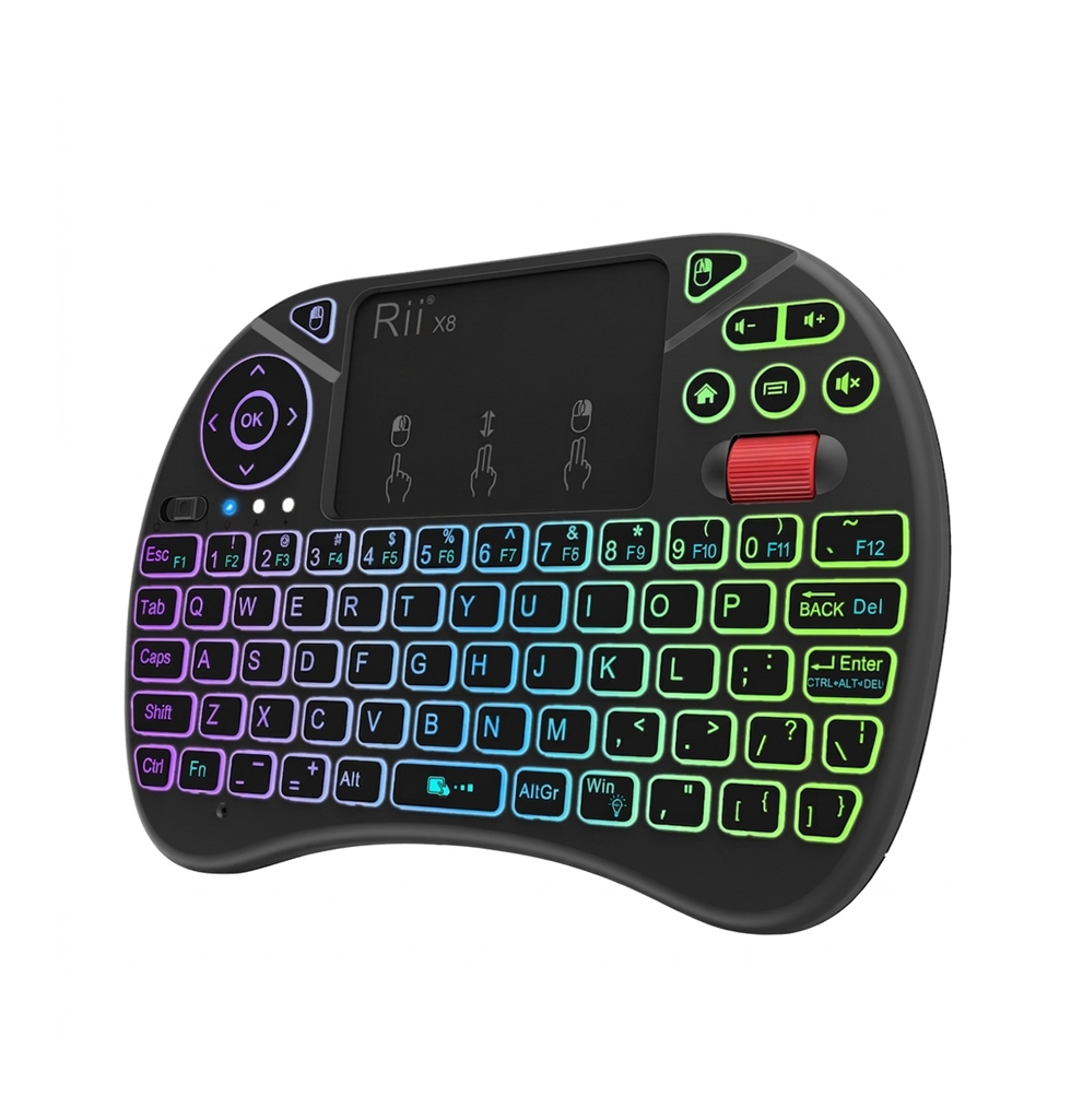 Rii Mini Keyboard Wireless 2.4GHz with Touchpad