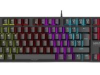 Armaggeddon MKA-2C NEO Black Mechanical Gaming Keyboard 87 Blue Clicky Keys