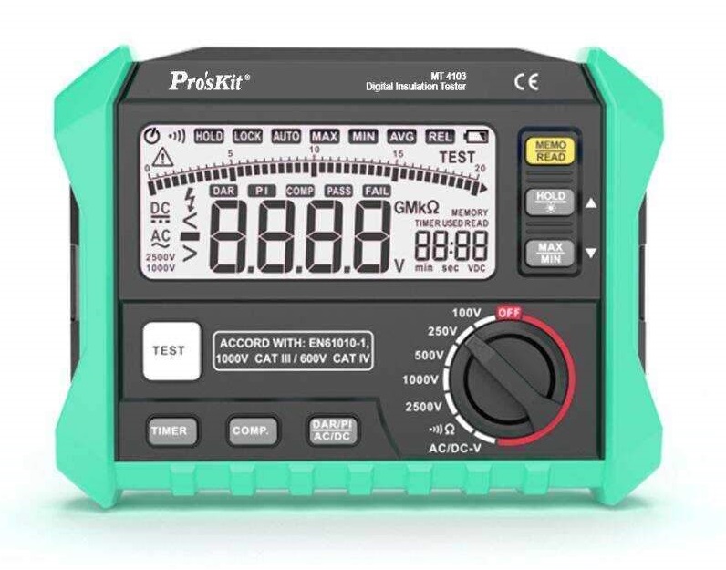 Proskit Digital Insulation Tester MT-4103