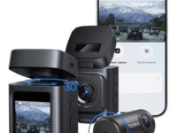 Baseus Car Dashcam Front 3K + Back 1080p Kit GPS+Solar PrimeTrip VD1 Black