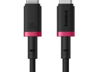 Baseus Cable USB-C to USB-C Dura Braided 1.0m 100W Black+Red
