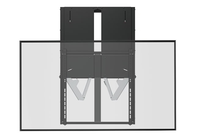 Brateck IFP Wall Mount Manual Vertical Motion 60x60 65kg HAW400E-65