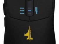 Armaggeddon Gaming Mouse Wired+2.4G+BT Rechargeable 500mAh 5B MIRAGE-V Black