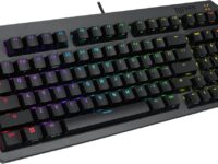 ASUS TUF Gaming K3 GEN II Mechanical Gaming Keyboard 97 Red Keys IP57 Waterproof