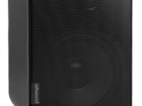 Artsound UNI40TB 100V/8ohm Indoor Speaker 30W/80W Black Incl.Wall Mount