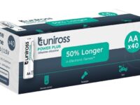 Uniross Alkaline AA Power Plus Box of 40 Pcs (New)