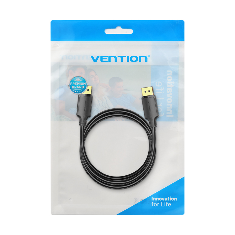 Vention DisplayPort Cable DP1.2 4K60Hz 1.0m HAKBF - Image 11