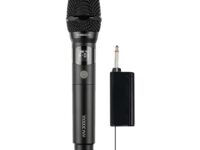 SonicGear WM3000UL Obsidian 1x Handset Wireless UHF Microphone with Rechargeable Receiver