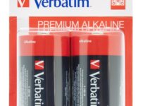 Verbatim Alkaline D 2pcs Batteries