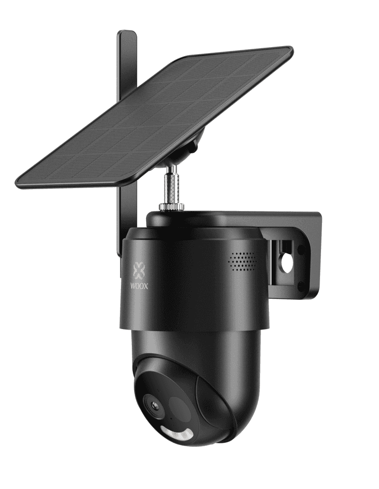 WOOX Camera Battery Outdoor 2MP + Solar 4G (Bundle) R4250 Black
