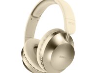SonicGear Headphones Bluetooth AIRPHONE DNC3000 Champagne Gold