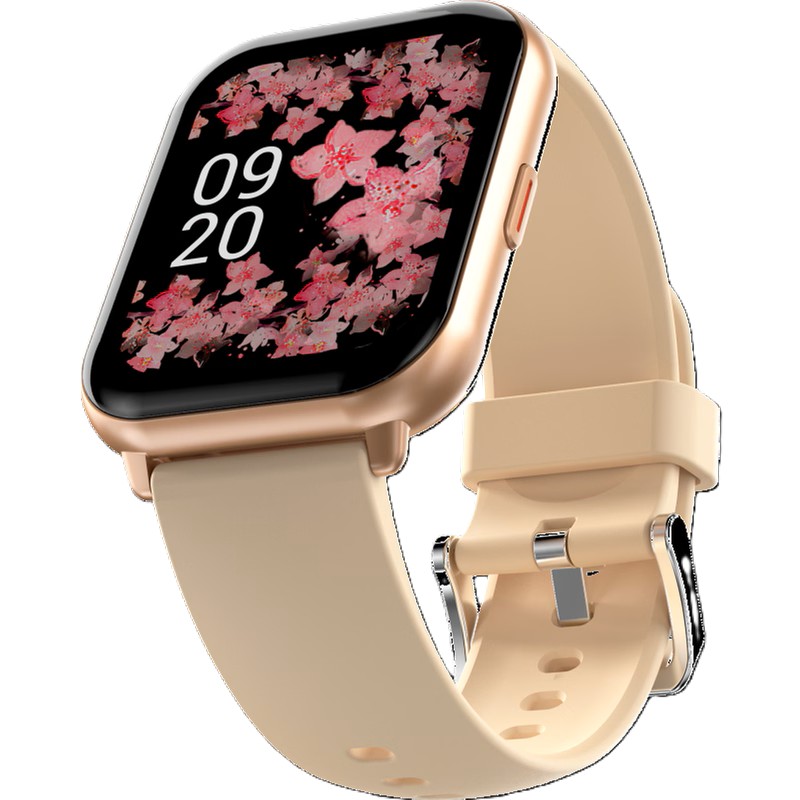 HiFuture ZONE2 Pink/Gold IP68 SmartWatch Supports Wireless Calling